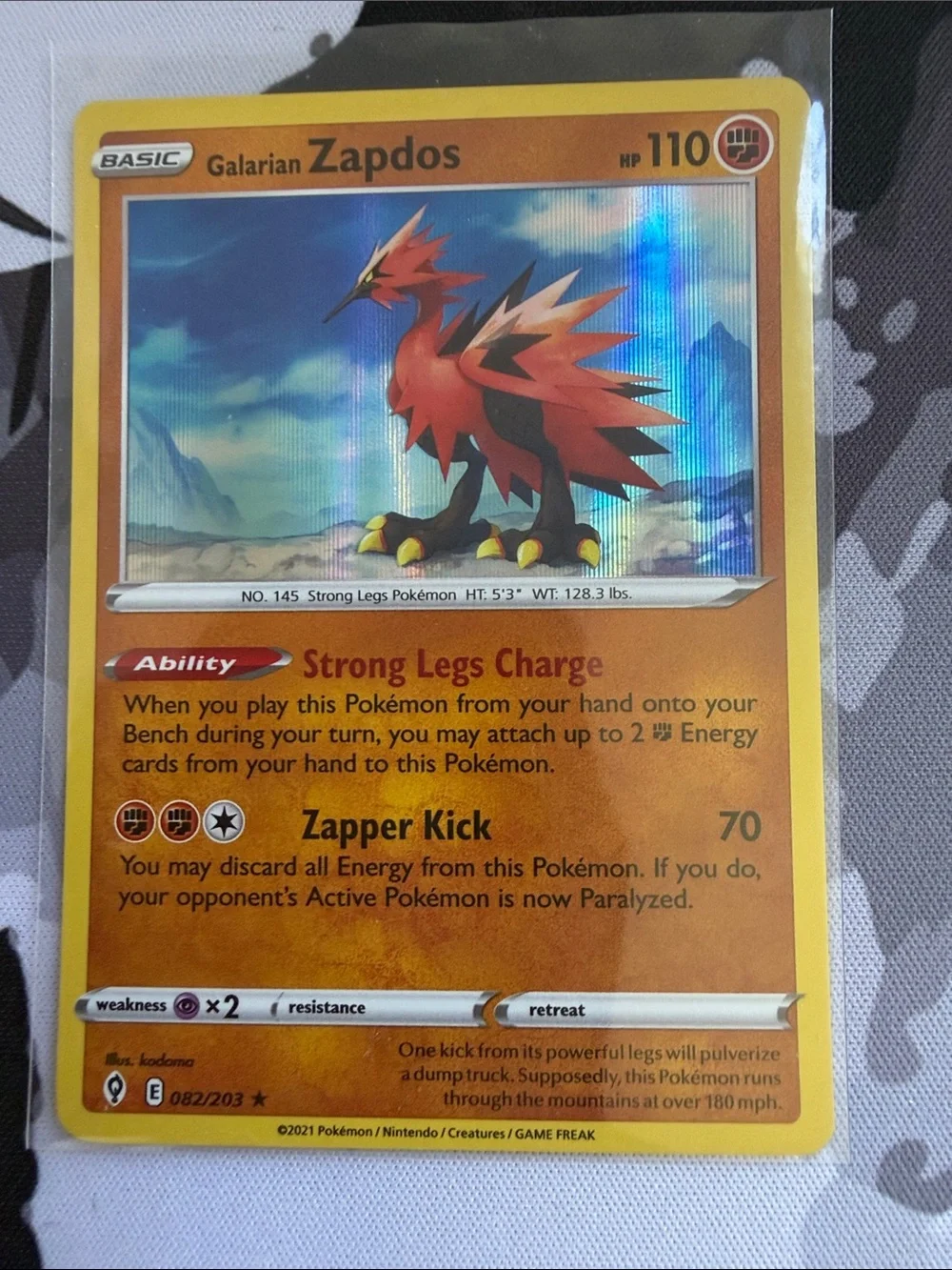 ⚡ Zapdos & Galarian Zapdos Pokémon Card Lot | 4 Holo & Reverse Holo Cards ✨5/$25